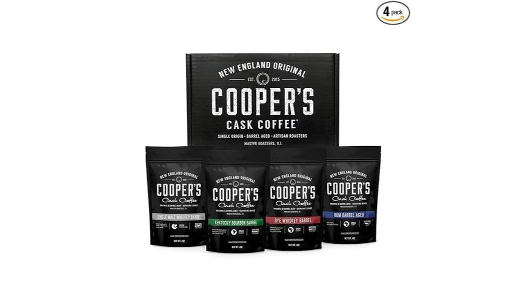 barrel aged coffee gift