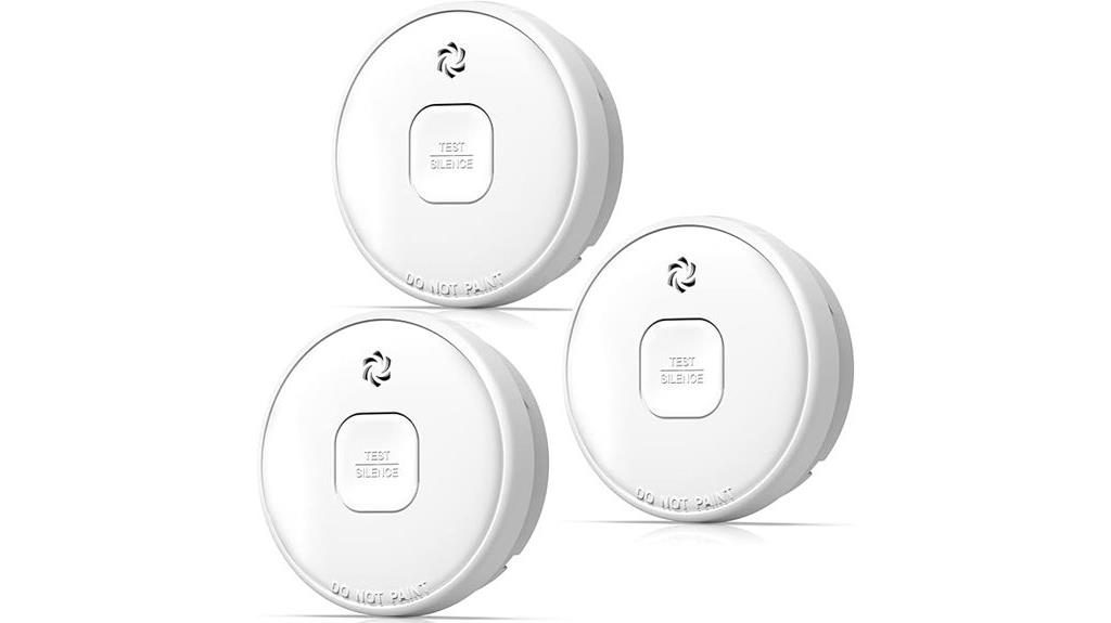 battery powered 10 year smoke alarm