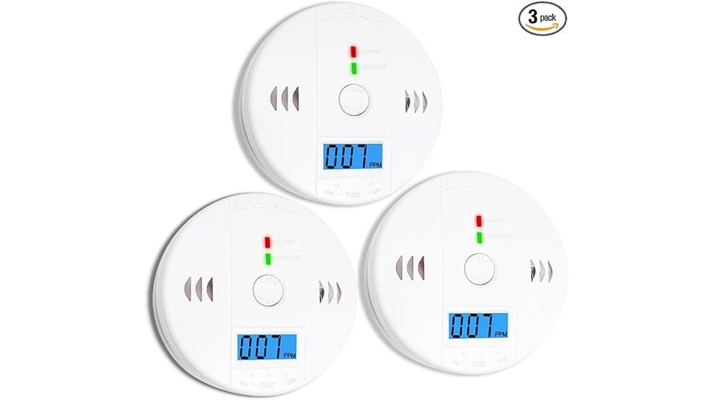 battery powered co detectors