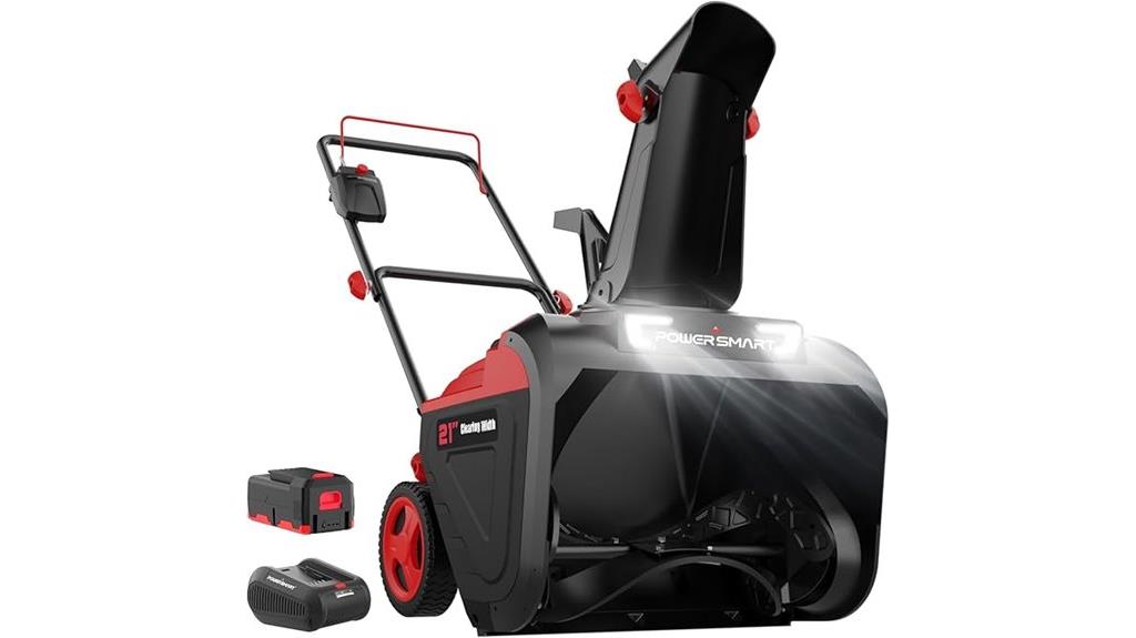 battery powered snow blower