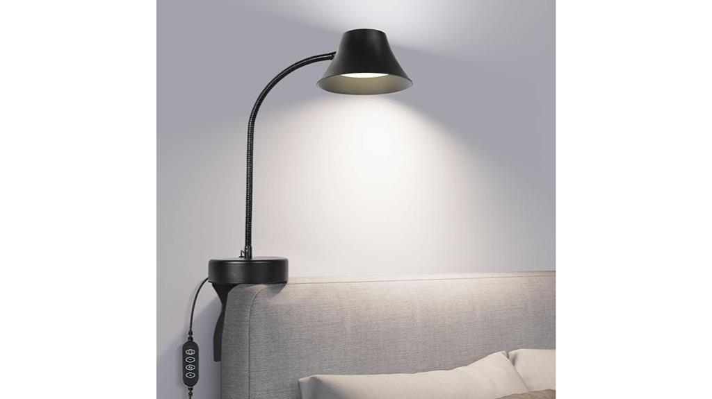 bedside headboard reading light