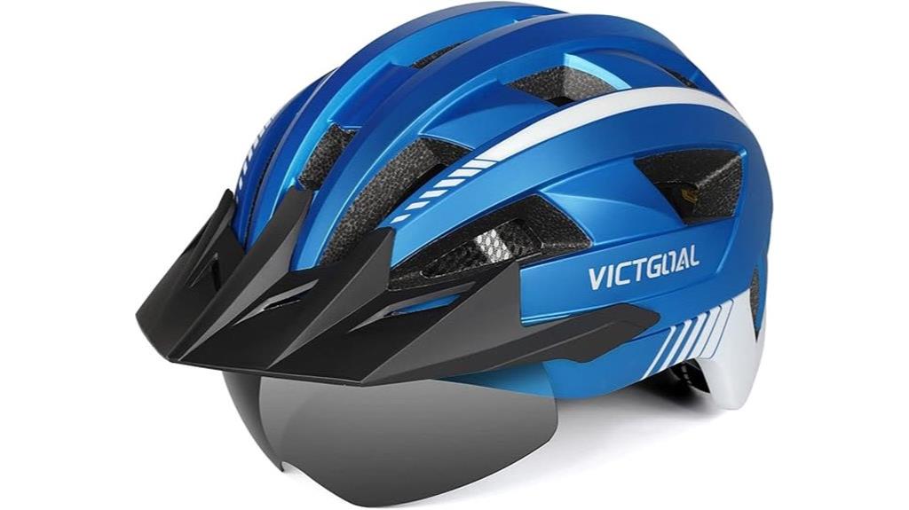 bike helmet with led
