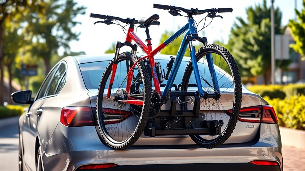 bike rack compatibility and features