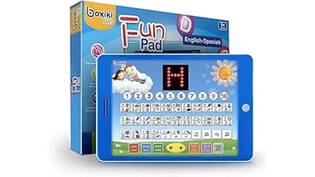 bilingual kids learning tablet