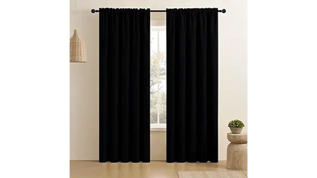 blackout curtain set