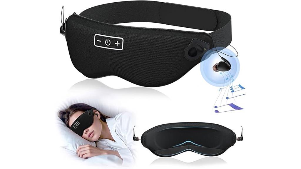 blackout sleep mask with earplugs