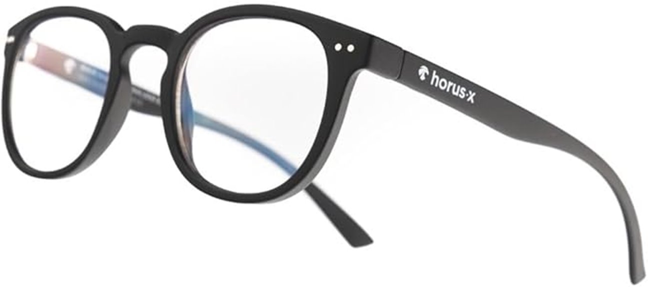blue round glasses for all