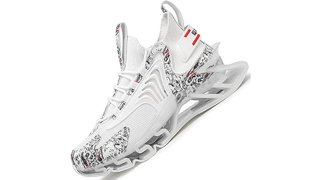 breathable athletic casual sneakers