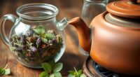 brewing herbal infusions and decoctions