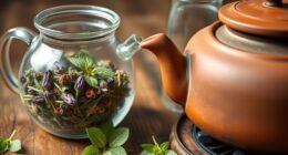 brewing herbal infusions and decoctions