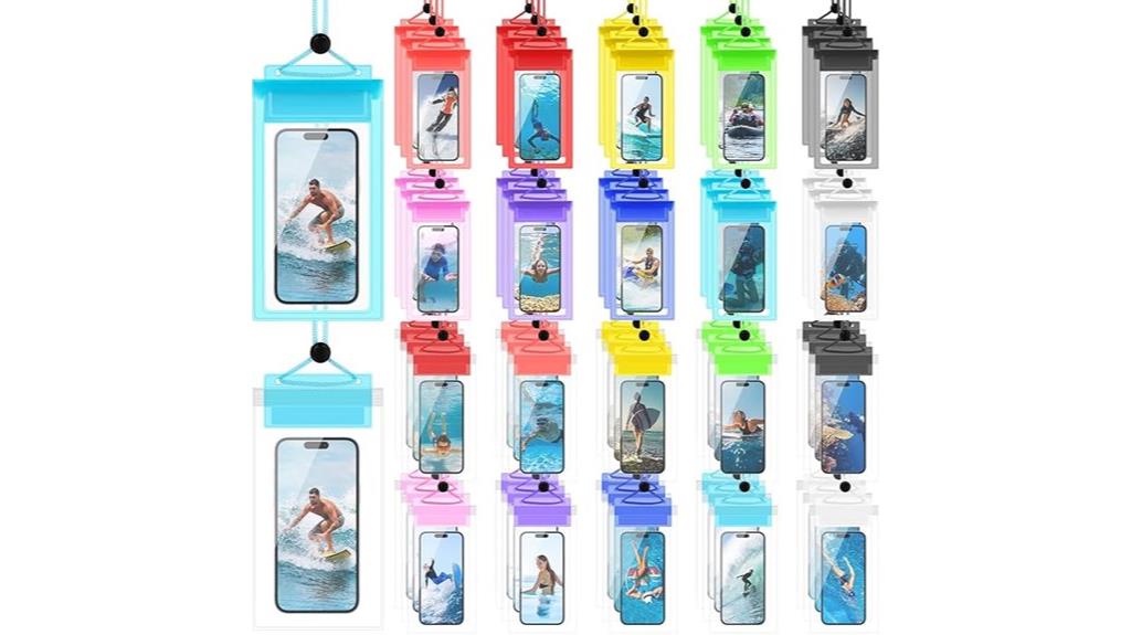 bulk waterproof phone pouches