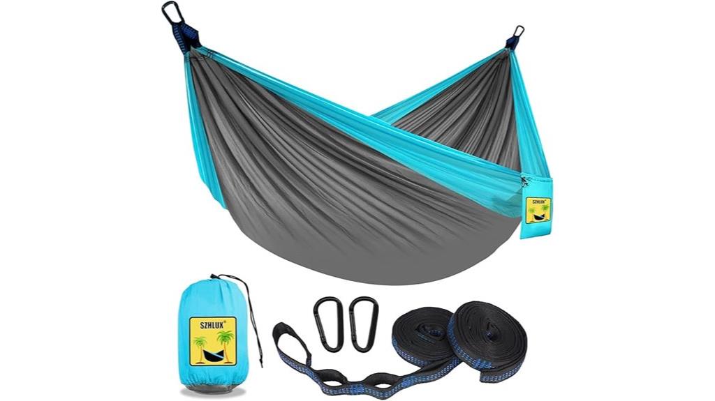 camping hammock with straps