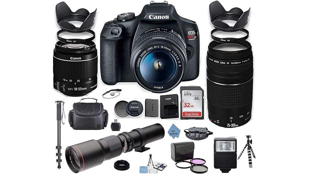canon rebel 2000d bundle
