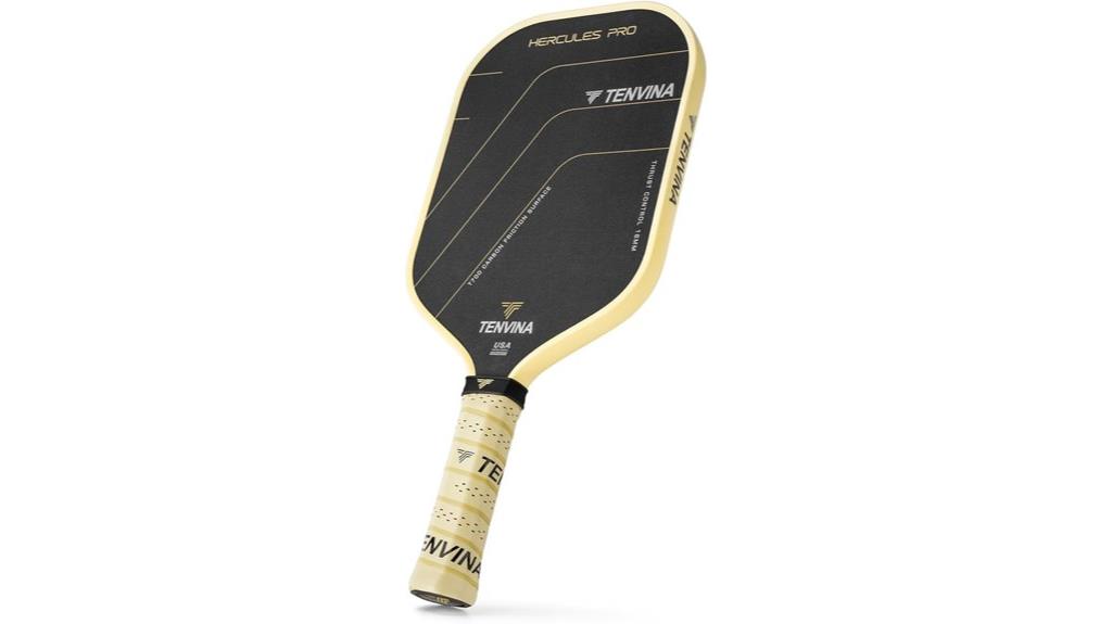 carbon fiber pickleball paddle