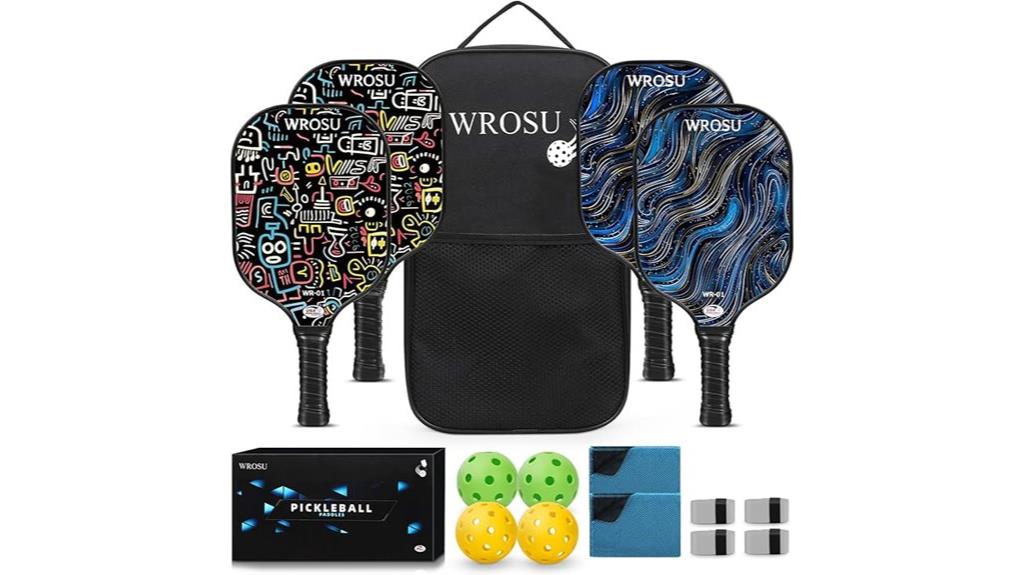 carbon fiber pickleball paddles