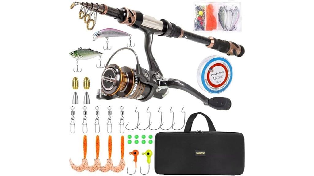 carbon fiber telescopic combo