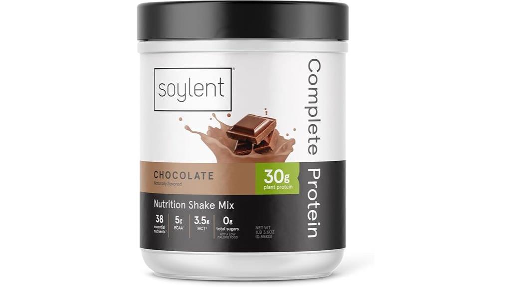 chocolate soylent protein