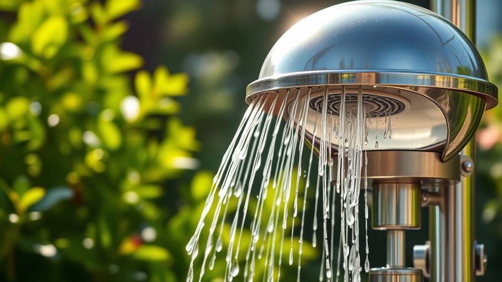 choosing durable portable showers