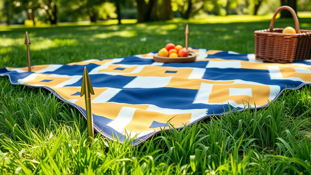 choosing practical picnic blankets
