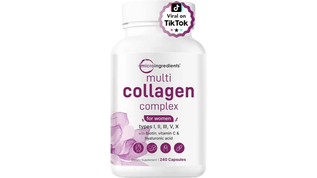 collagen supplement 240 capsules