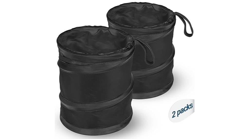 collapsible waterproof car trash