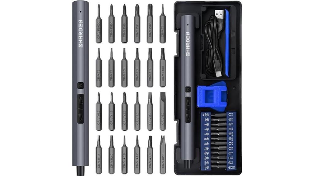 compact 29 in 1 screwdriver set