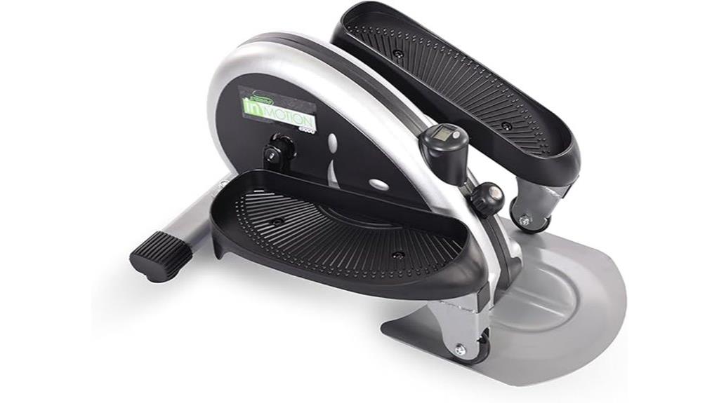 compact foot exercise machine