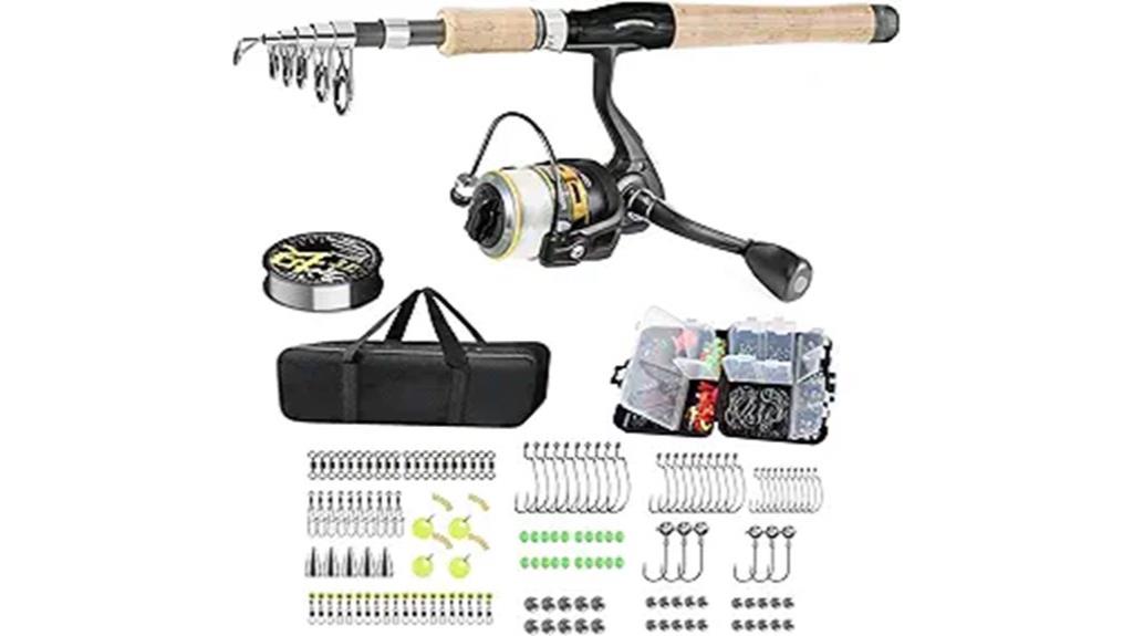 complete fishing gear set