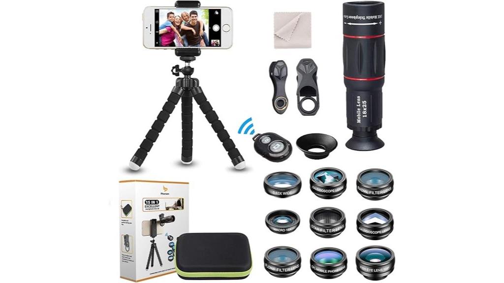 comprehensive smartphone lens kit