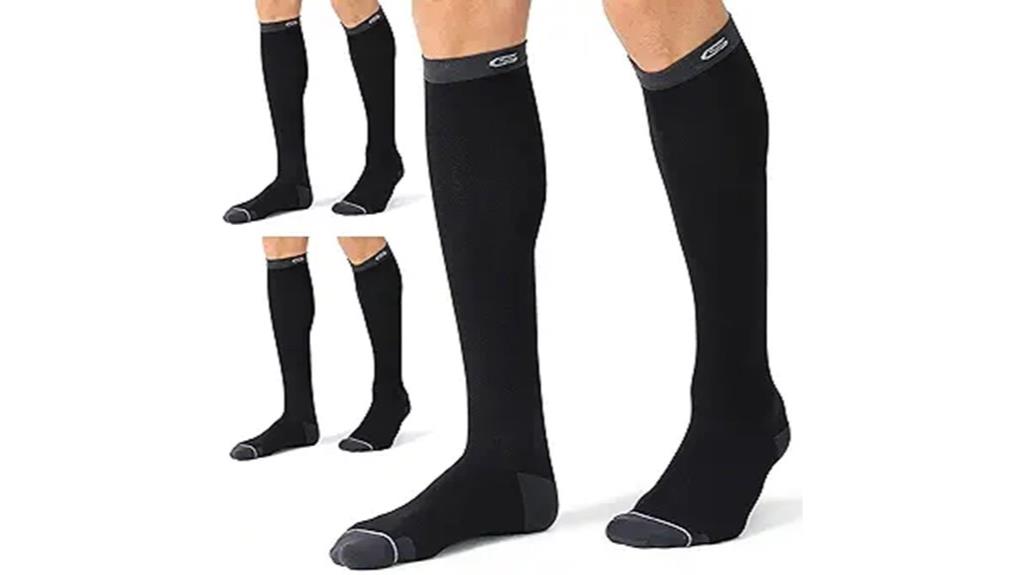 compression socks 20 30mmhg three pairs