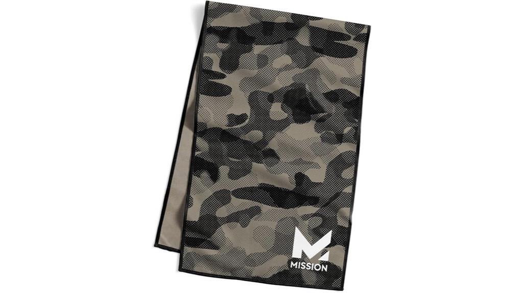 cooling towel with sun protection
