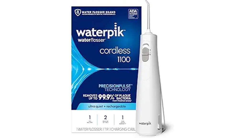 cordless portable water flosser