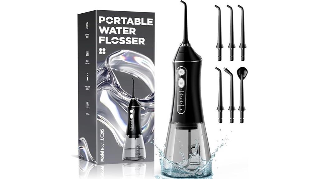 cordless rechargeable oral flosser