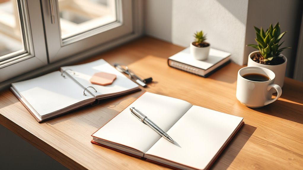 create focused writing environment