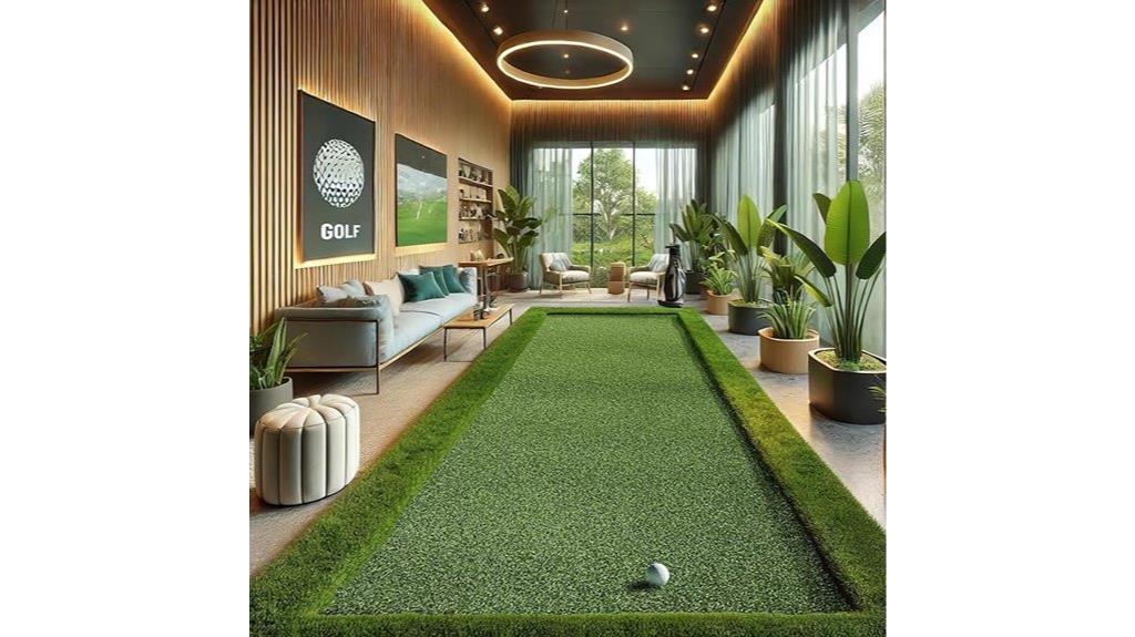 custom size golf mat