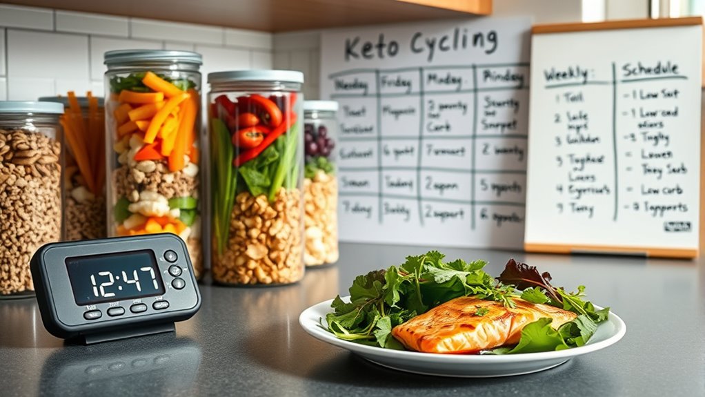 cycle carbs with targeted refeeds