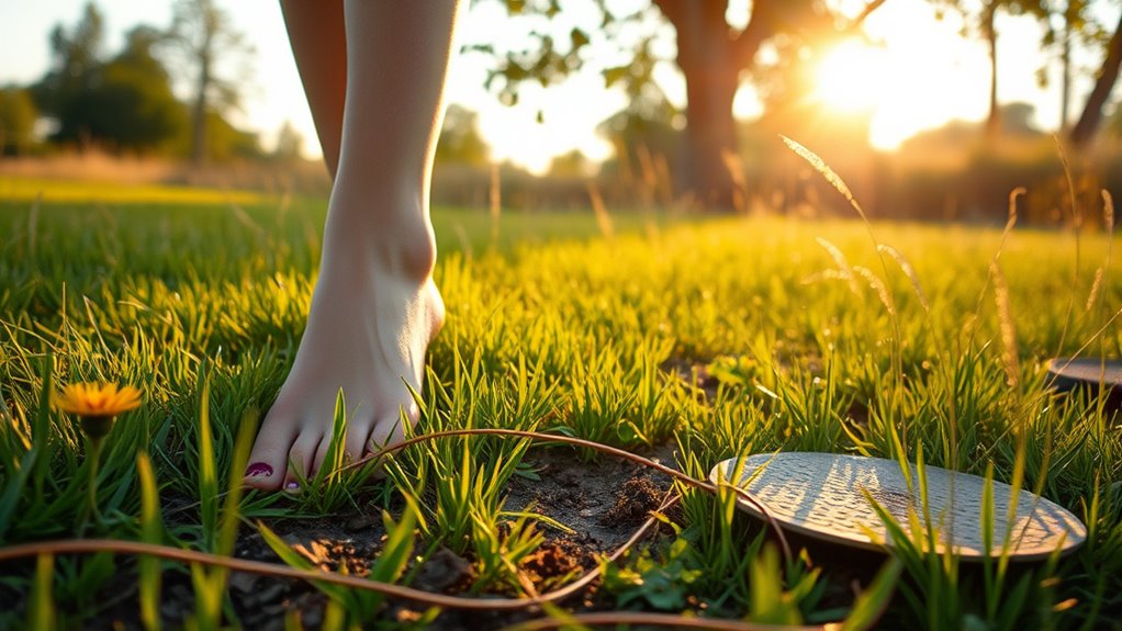 daily outdoor grounding routine