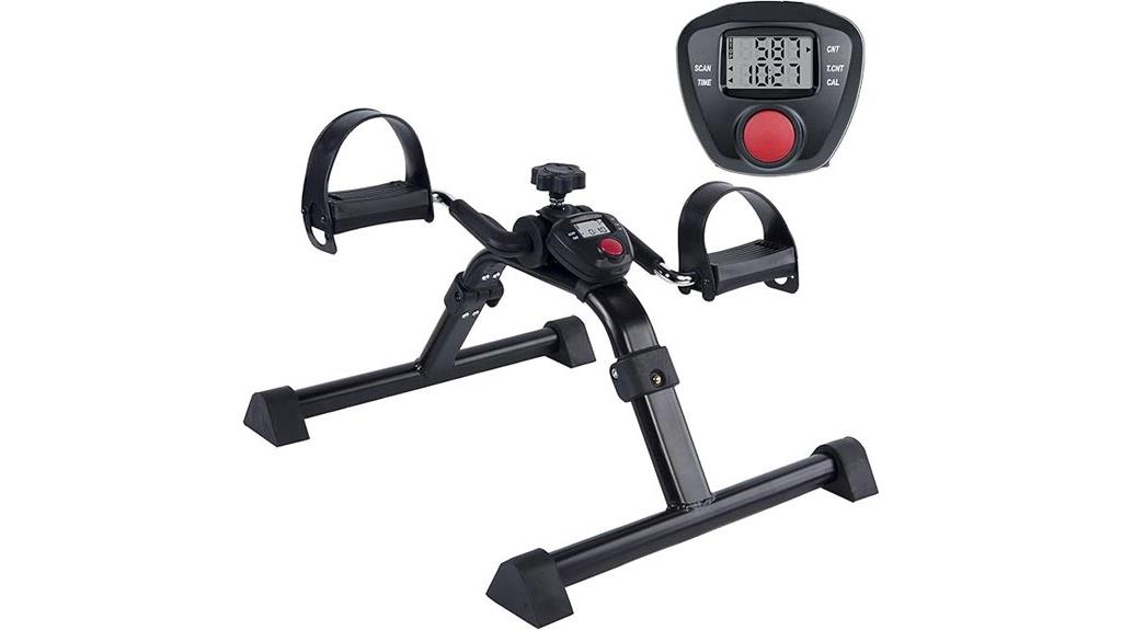 desk bike with display