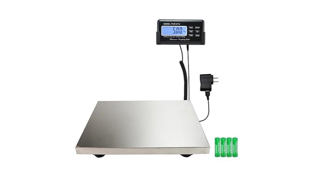 digital postal scale stainless