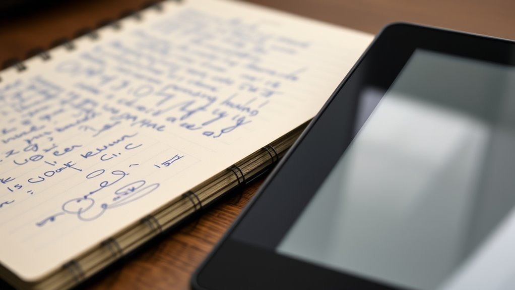 digital writing feels authentic