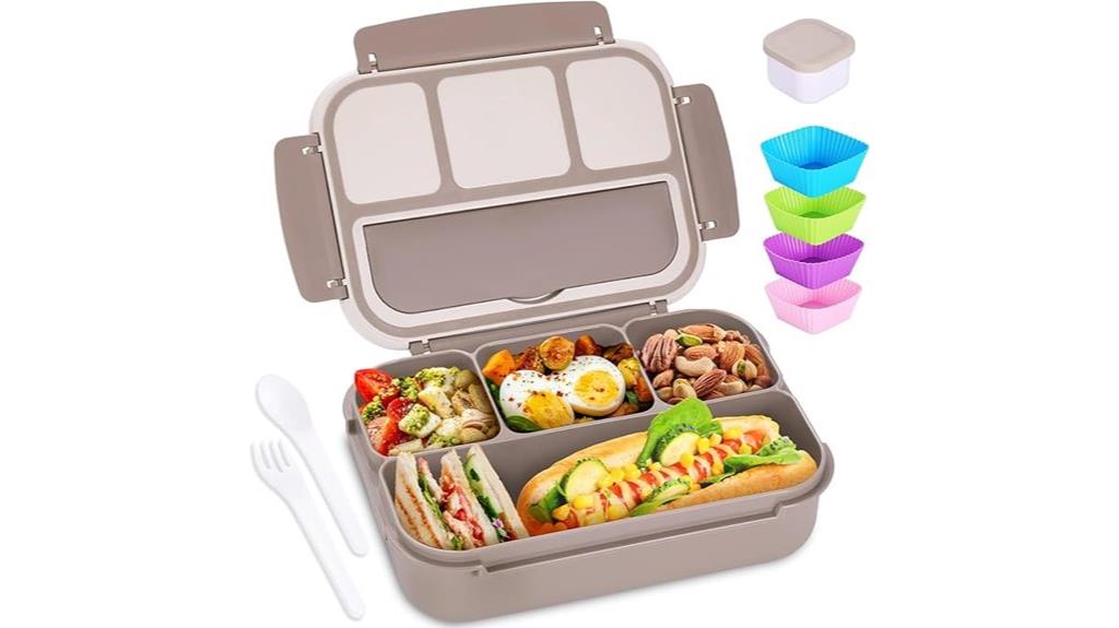 divided adult lunch container