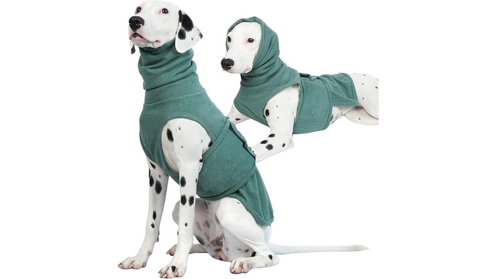 dog anxiety vest hoodie