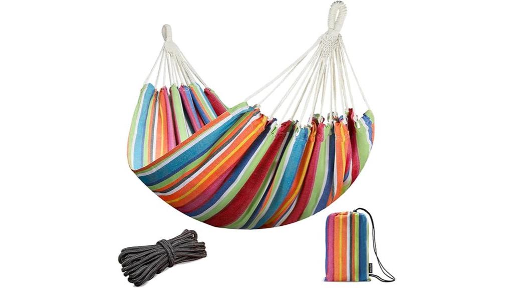 double cotton hammock