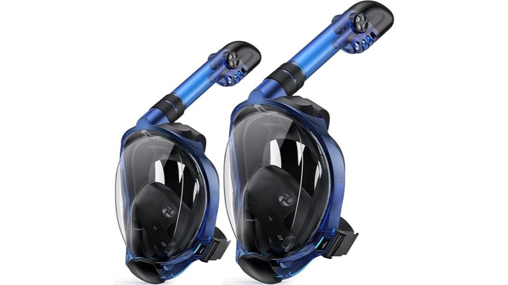 dual pack snorkel masks