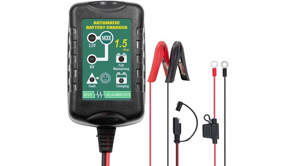 dual voltage auto charger