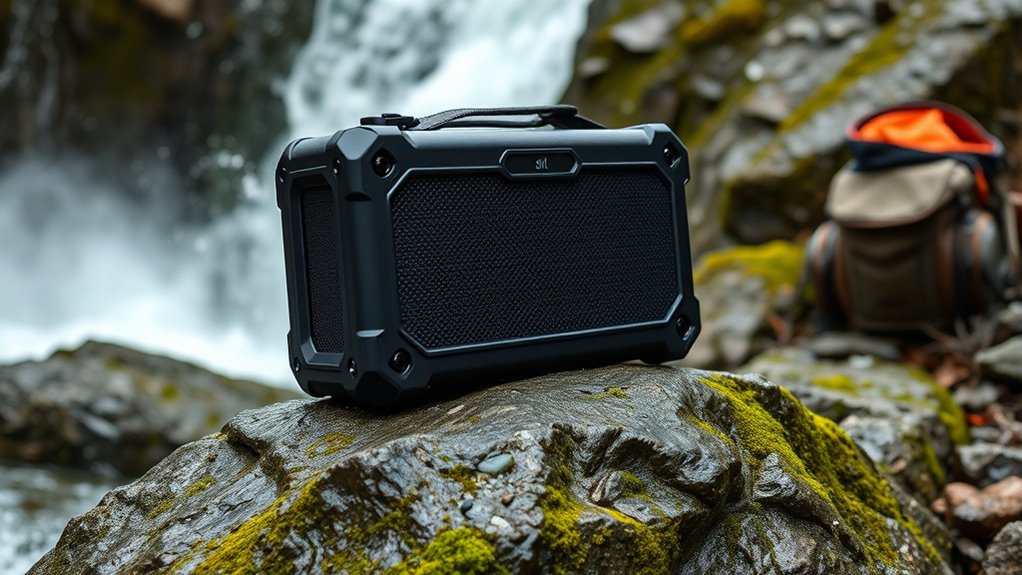 durability waterproof battery sound