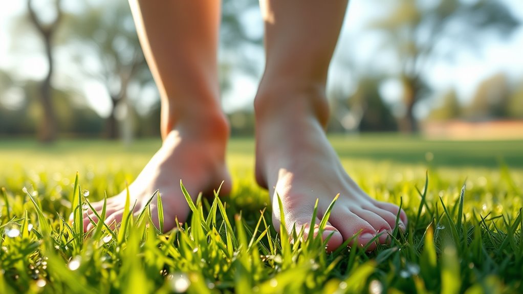 earth contact reduces inflammation