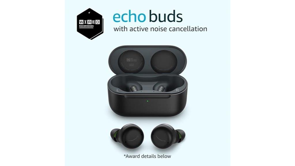 echo buds with noise cancellation