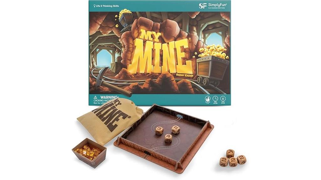 educational mining dice game