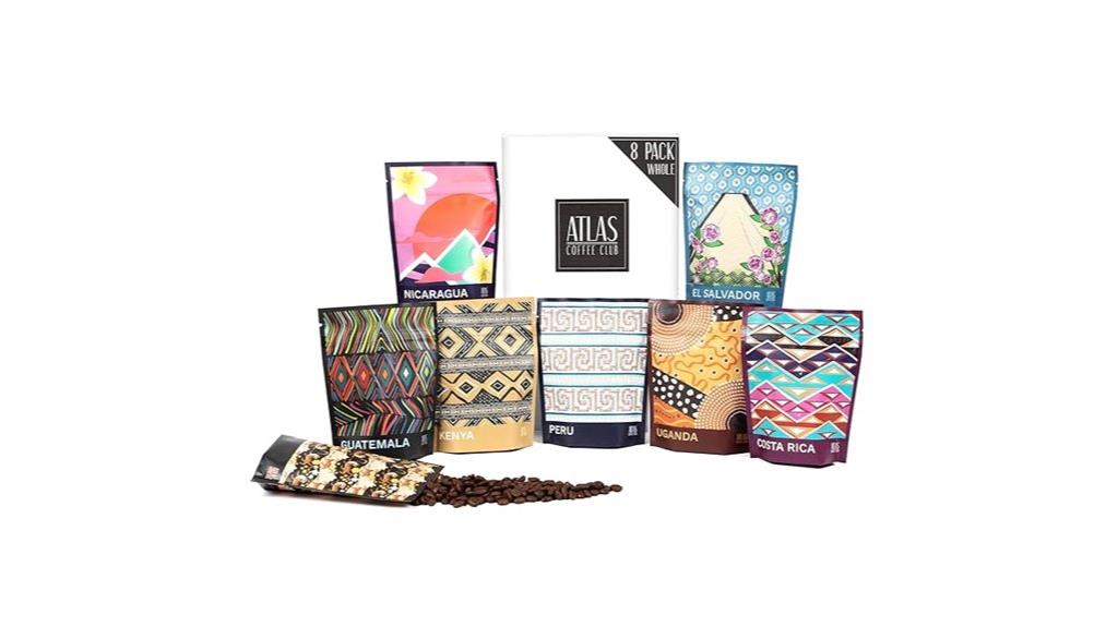 eight pack coffee gift set